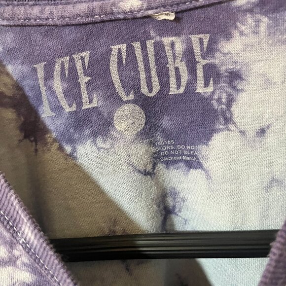 Camo Print ICE CUBE Tribute Concert Band Tee Shirt Men's Size L 90's Nostalgia - Picture 3 of 4